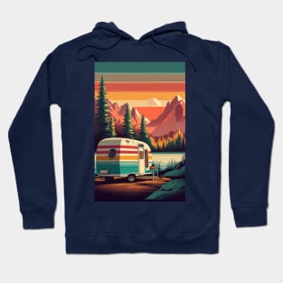 I Hate Pulling Out Funny Camping Trailer Retro Travel Hoodie